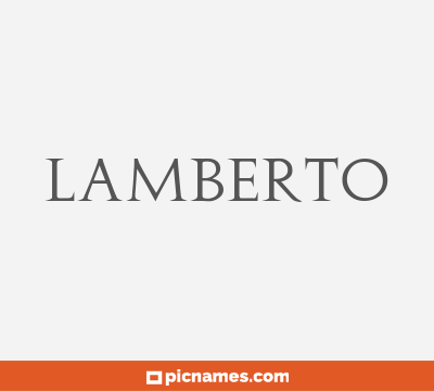 Lamberto