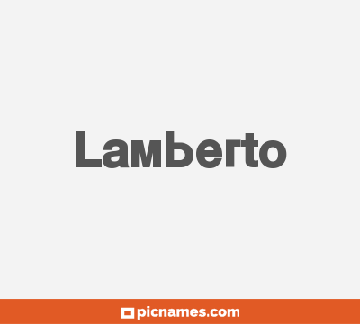 Lamberto