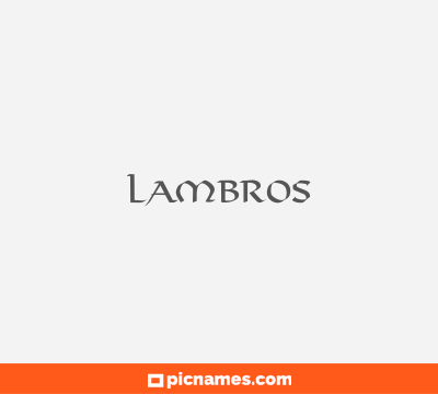 Lambros