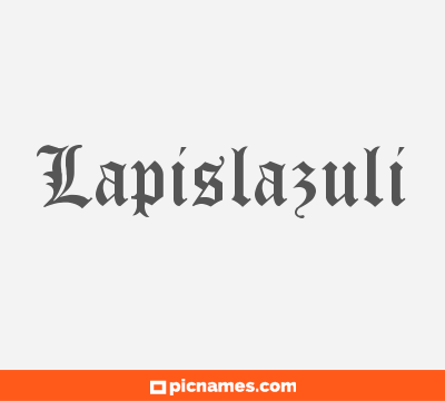 Lapislazuli