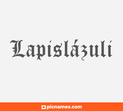 Lapislázuli