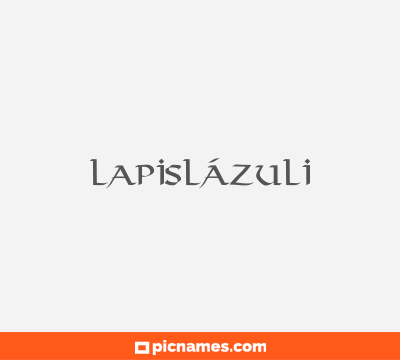 Lapislázuli