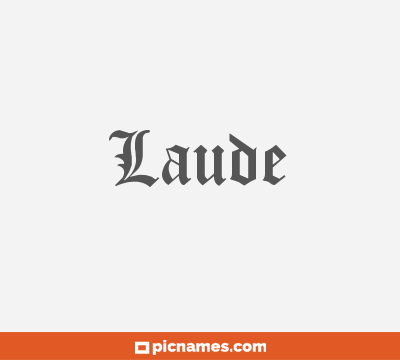 Laude