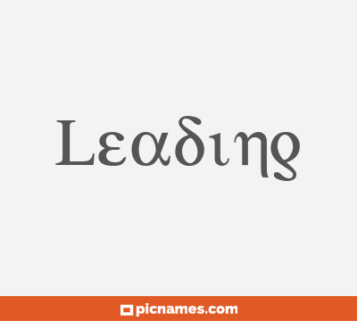 Leading