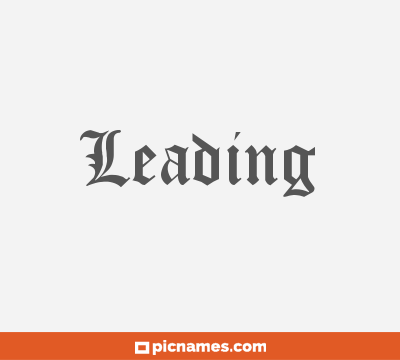 Leading