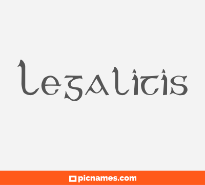 Legalitis