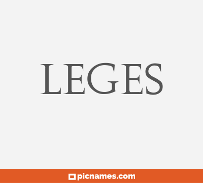 Leges