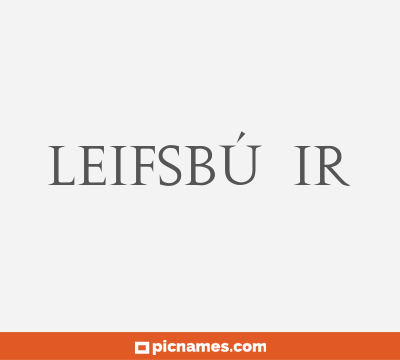 Leifsbúðir