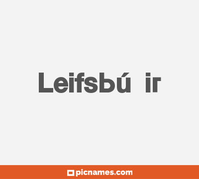 Leifsbúðir