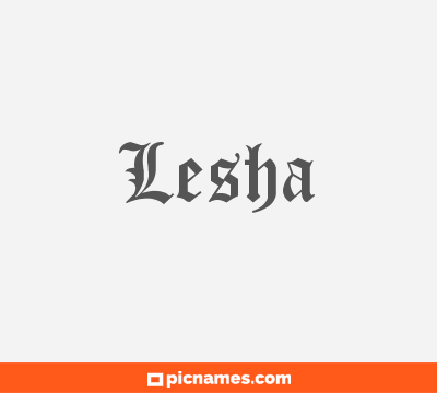 Lesha