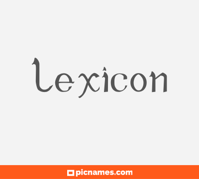 Lexicon