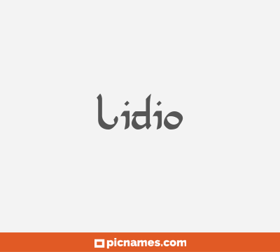 Lidio
