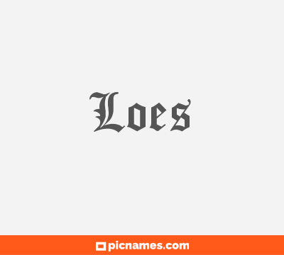 Loes