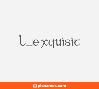 L’exquisit