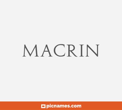 Macrin