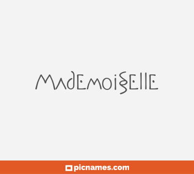 Mademoiselle