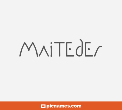 Maiteder