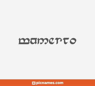 Mamerto