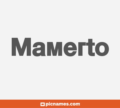 Mamerto