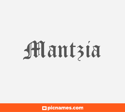 Mantzia