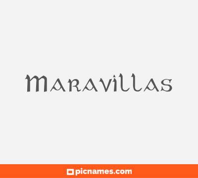 Maravillas