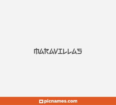 Maravillas