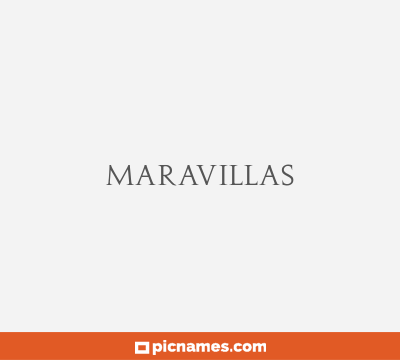 Maravillas