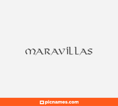 Maravillas