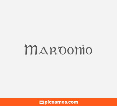 Mardonio