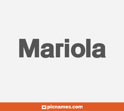 Mariola