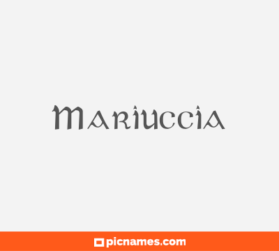 Mariuccia