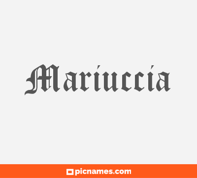 Mariuccia