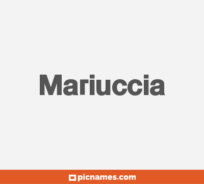 Mariuccia