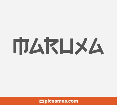 Maruxa