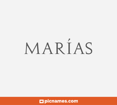 Marías