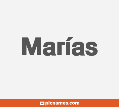 Marías