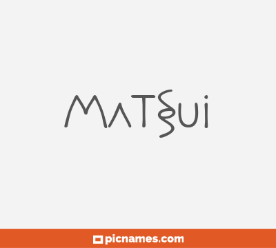 Matsui