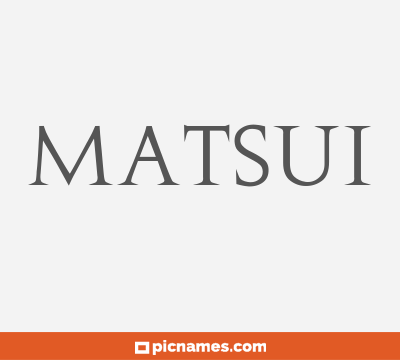Matsui