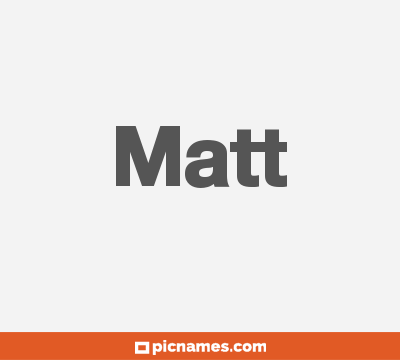 Matt