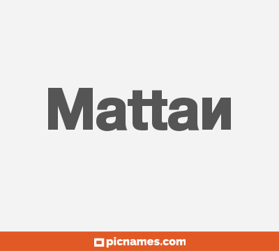 Mattan