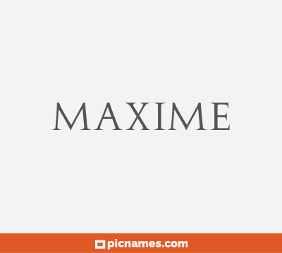 Maxime