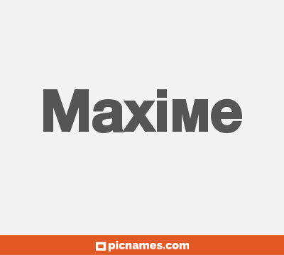 Maxime