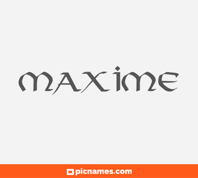 Maxime