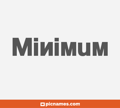 Minimum