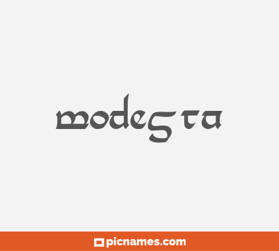 Modesta