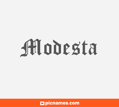 Modesta
