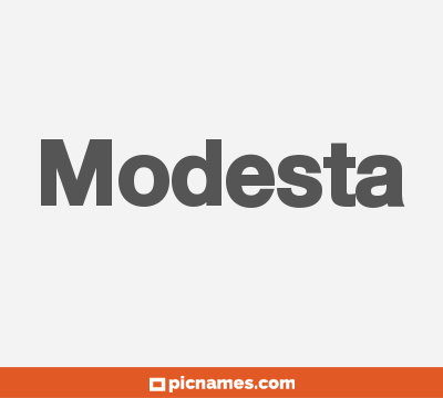 Modesta