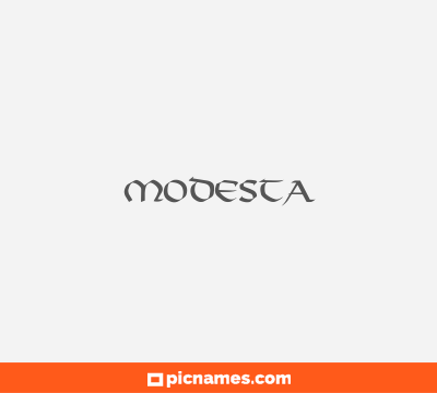 Modesta