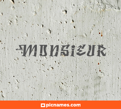 Monsieur