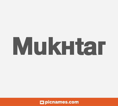 Mukhtar